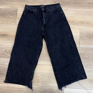 Abercrombie & Fitch Plus Size Wide Leg Jeans Size 16